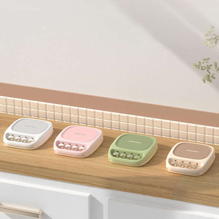 ICARER FAMILY IF-ND01 Smart Thermostatic Coaster Thermal Insulation Heating Base, CN Plug(Beige)