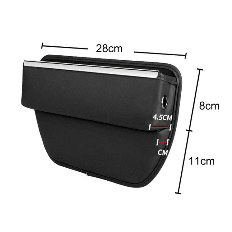 Automotive Seat Clamp Seam Organizer Car Decoration Storage Bag(Red)