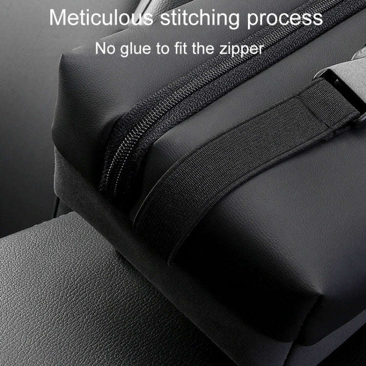 Auto Tissue Box Cover Car Center Console Armrest Box Tissue Holder(Gray)