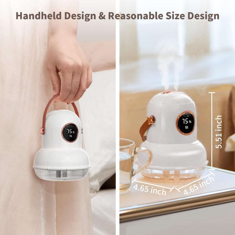 ICARER FAMILY IF-JS01 USB Charging Desktop Night Light Dual-spray Humidifier, Color: Green (Doll)