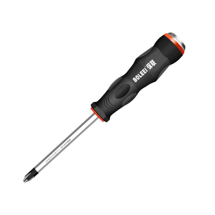 BOLEEI 6.0x100mm Phillips Heart Piercing Knockable Screwdriver Convertible Tool