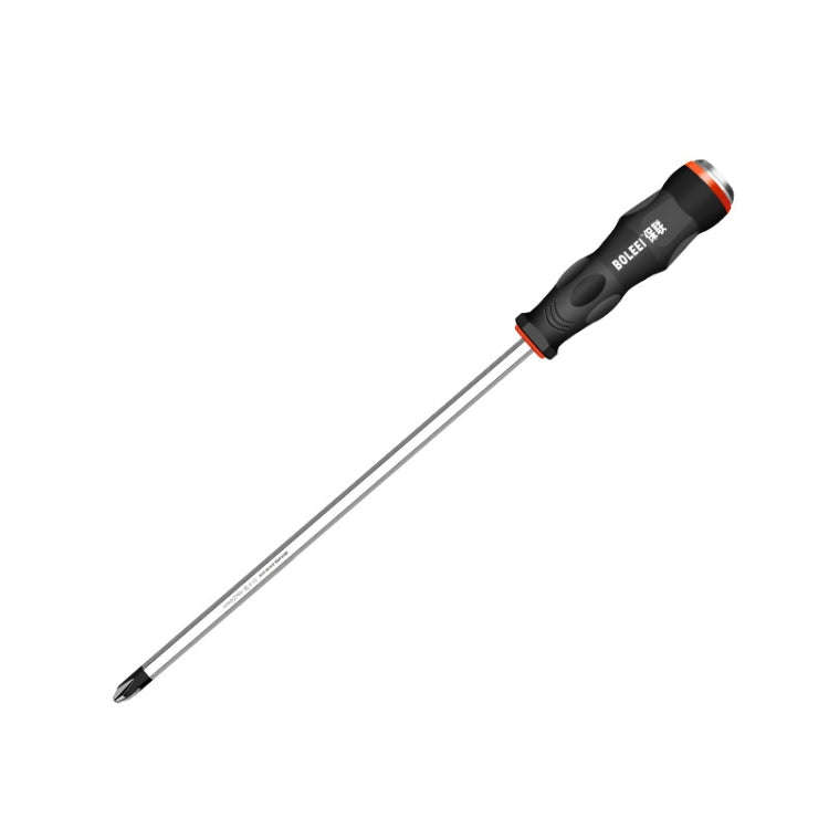 BOLEEI 8.0x250mm Phillips Heart Piercing Knockable Screwdriver Convertible Tool