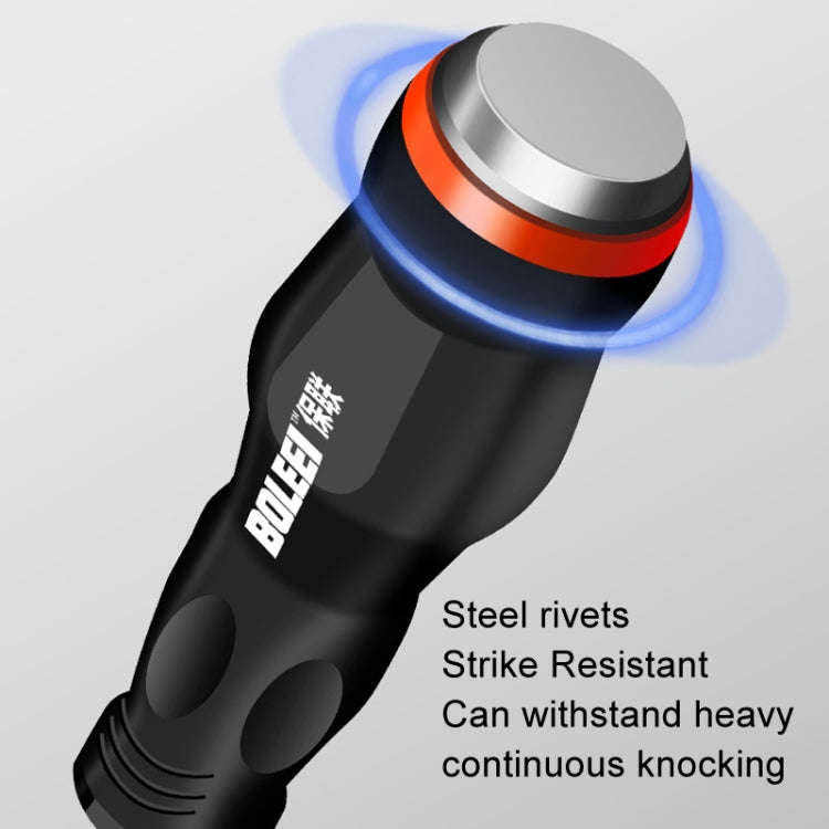 BOLEEI 6.0x150mm Phillips Heart Piercing Knockable Screwdriver Convertible Tool