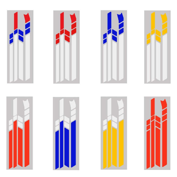 For Ninebot Max G30 Night Body Reflective Stickers(Random Color Delivery)