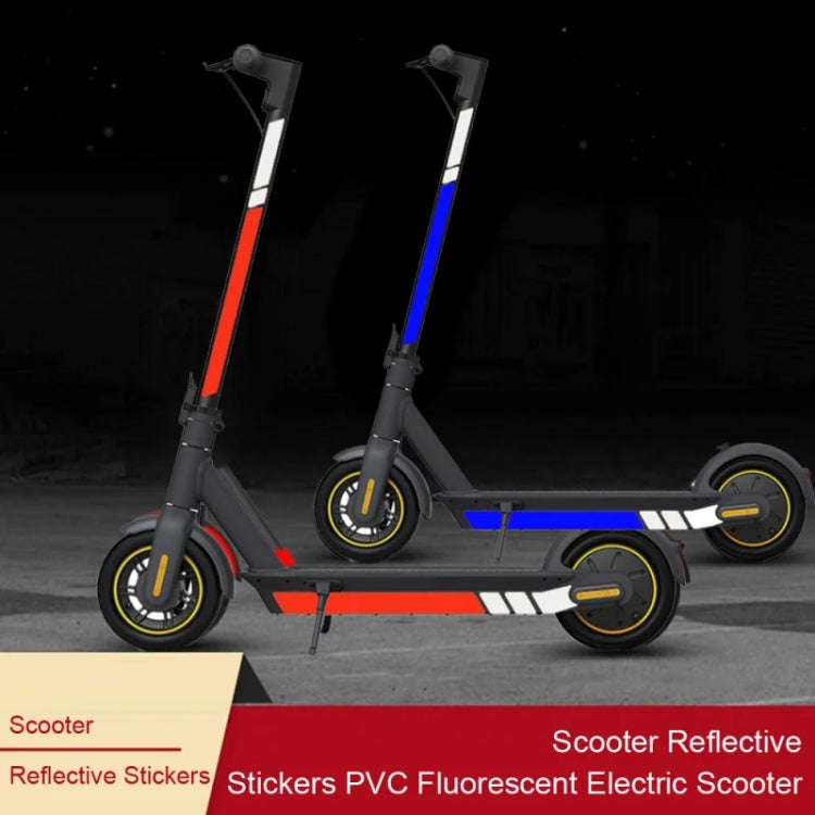 For Ninebot Max G30 Night Body Reflective Stickers(Random Color Delivery)