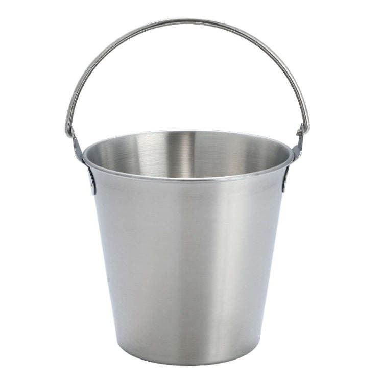 1800ml 304 Stainless Steel Handheld Ice Bucket Bar Beer Chill Bucket Chips Milk Tea Snacks Barrel...