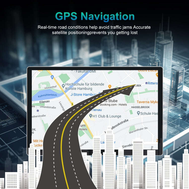 13.1 inch 4+64G Android Large Screen Navigator With Universal Map APK / Carplay / Reverse Car Ima...