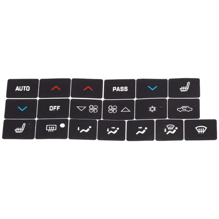 For Buick 2005-2009 Car Air Conditioning Button Repair Sticker