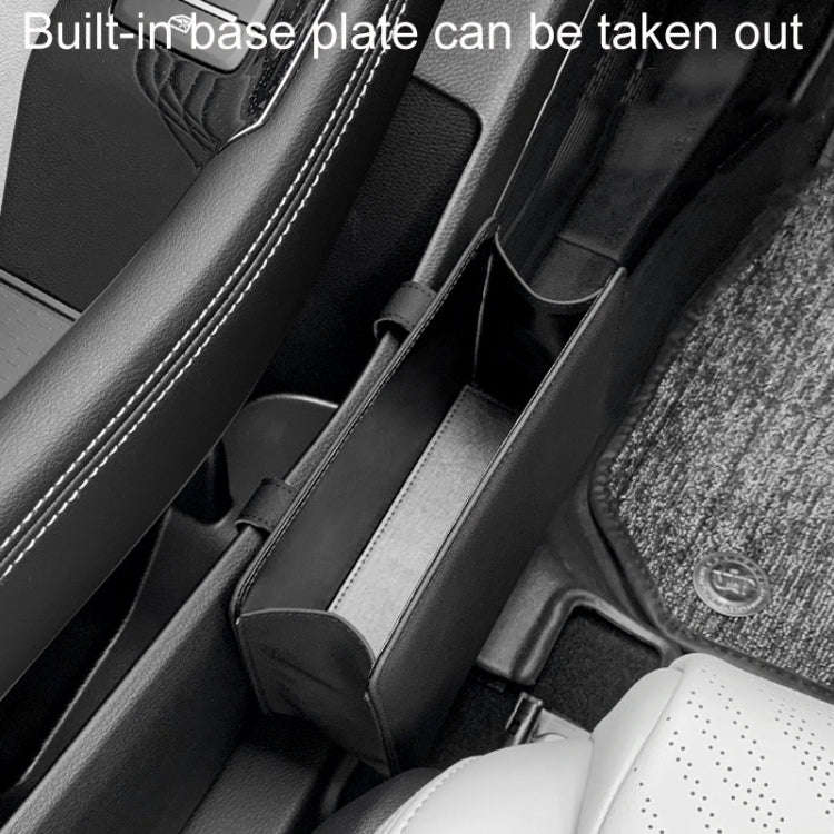 Car Folding Trash Can Multifunctional Seatback Hanging Storage Box(Wine Red)