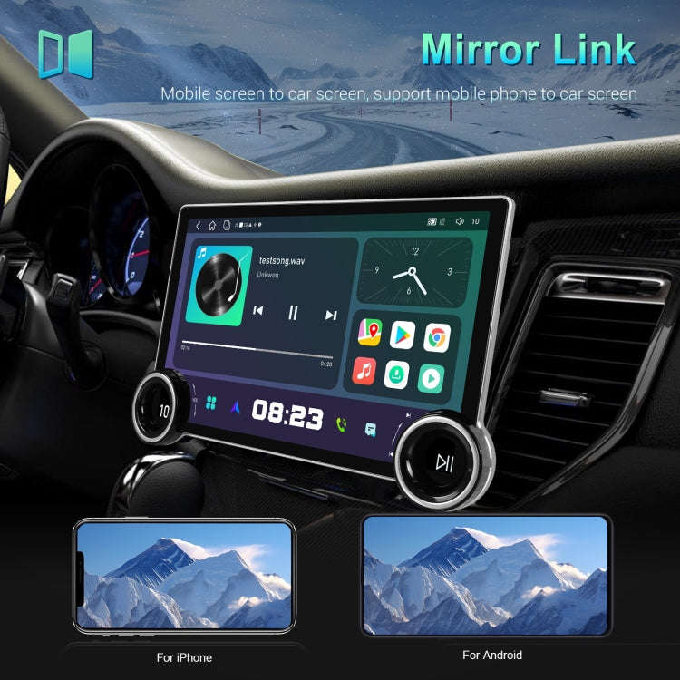 11.8 Inch 4+64G Dual Knob Player Android Large Screen Navigation Wireless CarPlay Reversing Image...