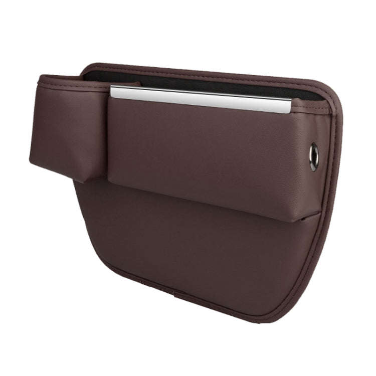 Automotive Seat Clamp Seam Organizer Car Decoration Storage Bag Water Cup Model, Style: Main Driv...