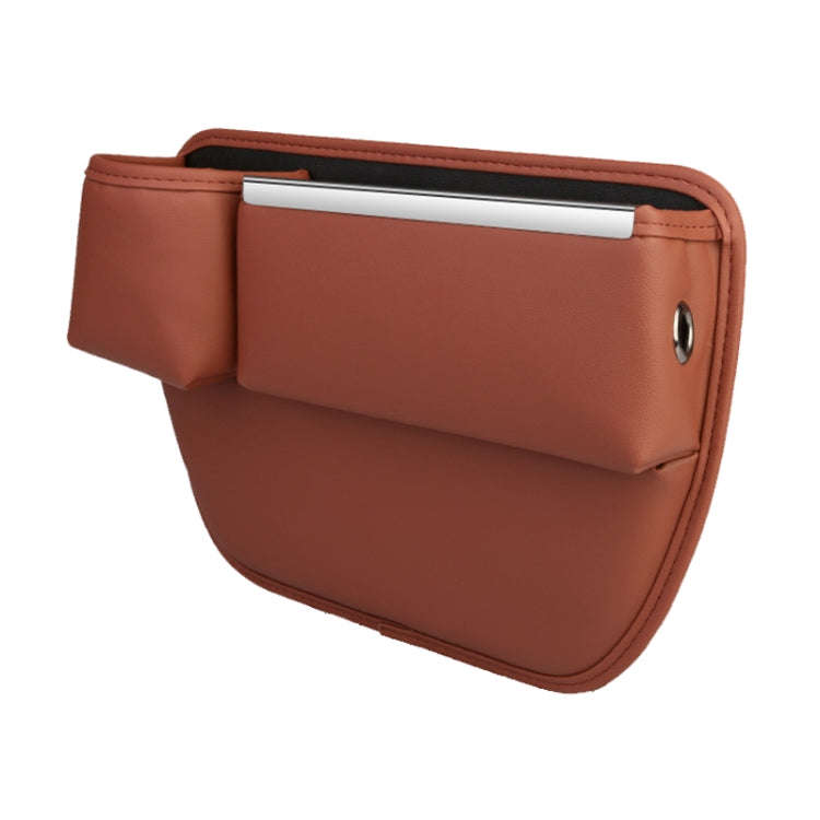 Automotive Seat Clamp Seam Organizer Car Decoration Storage Bag Water Cup Model, Style: Main Driv...