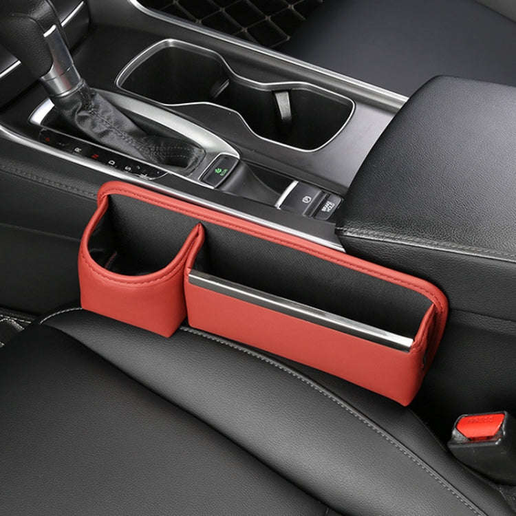 Automotive Seat Clamp Seam Organizer Car Decoration Storage Bag Water Cup Model, Style: Main Driv...
