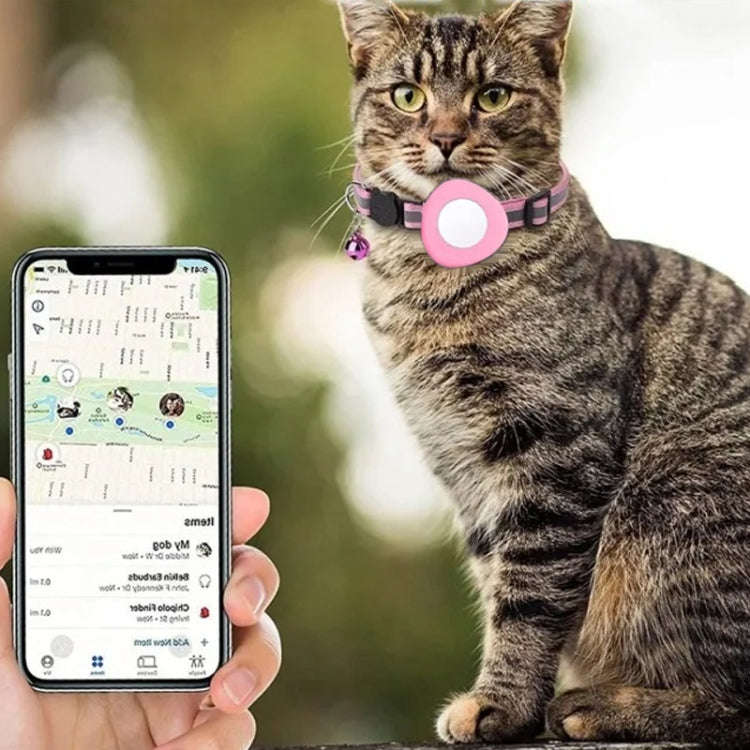 For Huawei Tag Location Tracker Anti-lost Protective Case Pet Collar(Red)