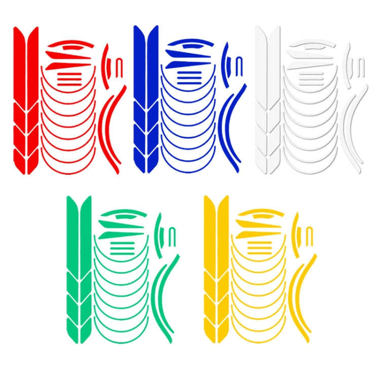 For Xiaomi Mijia M365/1S/Pro Scooter Waterproof Reflective Sticker(Random Color Delivery)