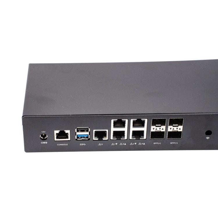 Qotom Q20332G9 1U Rack Mini PC  ATOM C3758 8 Cores 4x 10G SFP+/ 5x 2.5G LAN 16G RAM 128G SSD