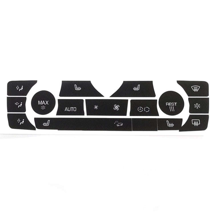 For BMW E90/E91/E92/330I 2006-2011 Air Conditioning Panel Button Repair Sticker