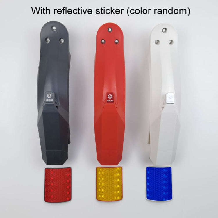 ZHIKAN Electrical Scooter Multifunctional Mudguard With Taillight For Xiaomi M365 / PRO / PRO2(Red)