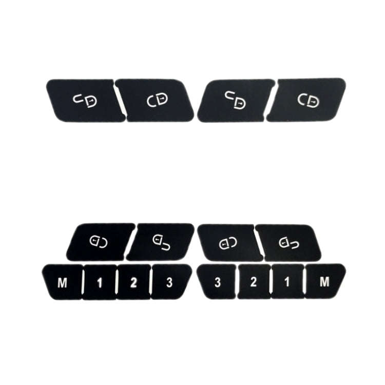 For Mercedes Benz W204/C300 2007-2014 Inner Door Switch Button Repair Sticker(Style 1)