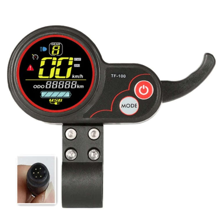 TF-100 6 Pin For Kugoo M4 Electrical Scooter Parts Instrument Accessories Communication Instrumen...