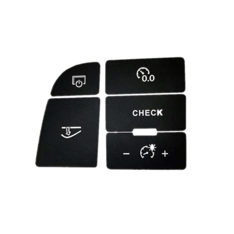 For Audi A6/A6L 2005-2011 Central Control Button Repair Sticker(For Right Driving)