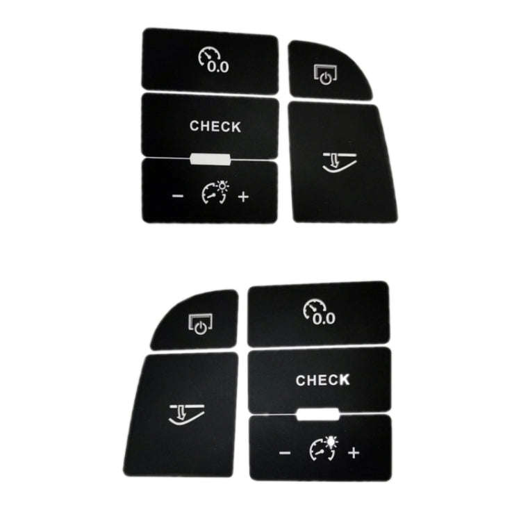 For Audi A6/A6L 2005-2011 Central Control Button Repair Sticker(For Right Driving)