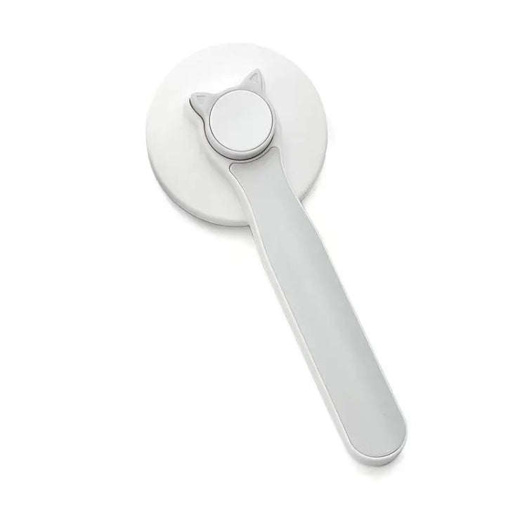 Pet Self-cleaning De-fluffing Needle Comb For Cats Cleaning Grooming Hair Removal Comb(Gray)