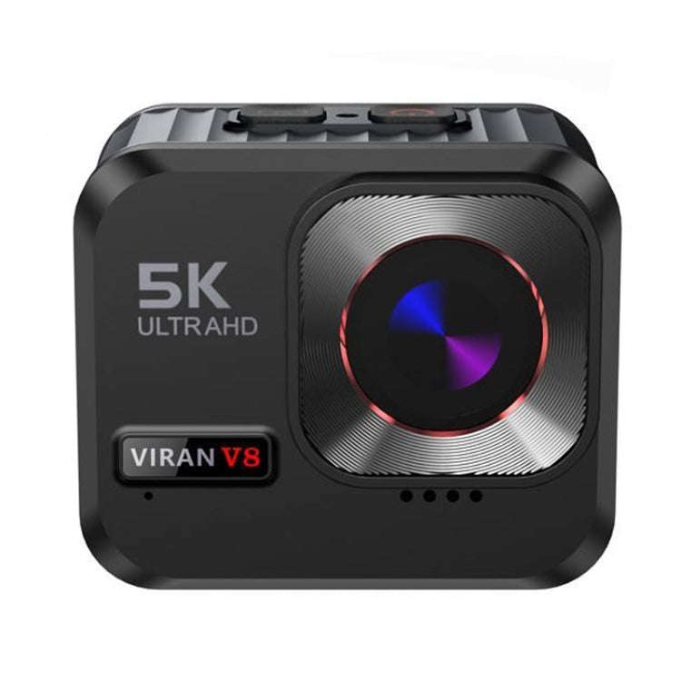 VIRAN V8 5K Ultra-Clear Outdoor Diving Anti-Shake Sports Camera Cycling Helmet Driving Recorder(B...