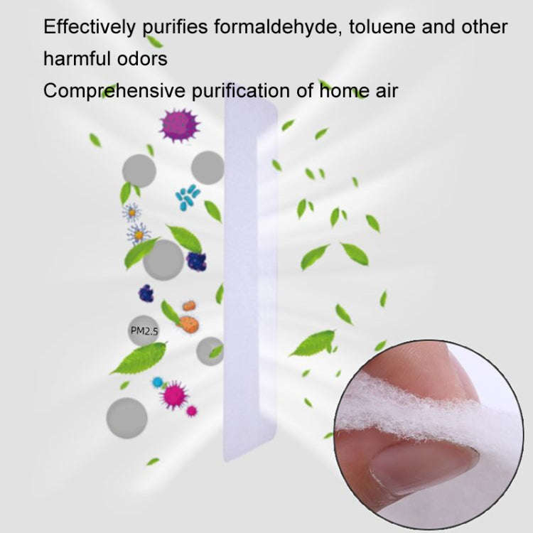 5pcs /Pack 22x80cm Disposable Air Conditioning Air Purification Filter Household Hanging Air Inta...