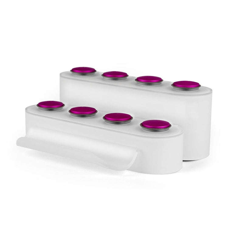 For Dyson Airwrap Storage Rack Can Store 8 Attachment(Rose Red)