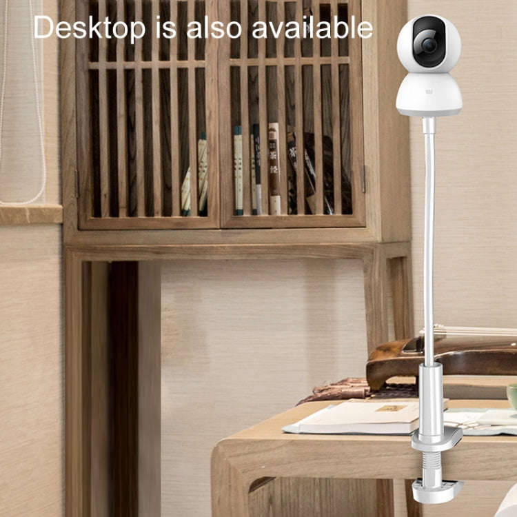 Punch-Free Surveillance Camera Mounting Bracket Cabinet Ceiling Rack, Model: White 50cm