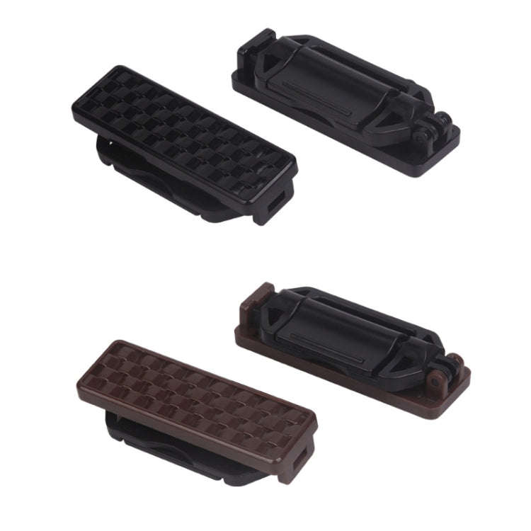 Car Safety Belt Limiter Buckle Anti-Strangle Clip(Black)