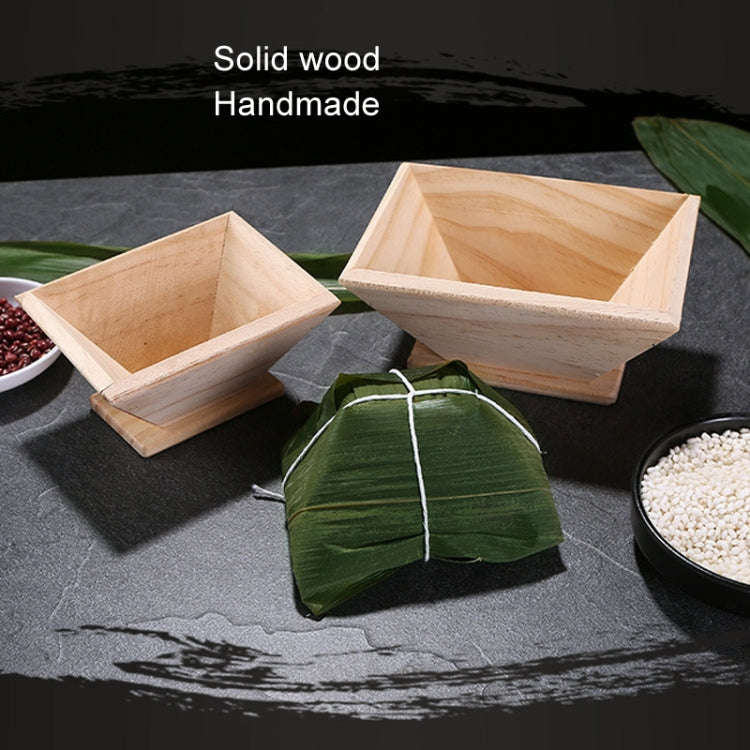 Small Four Corner Pack Rice Dumpling Mould Household Handmade Rice Dumpling Tool Wooden Rice Dump...