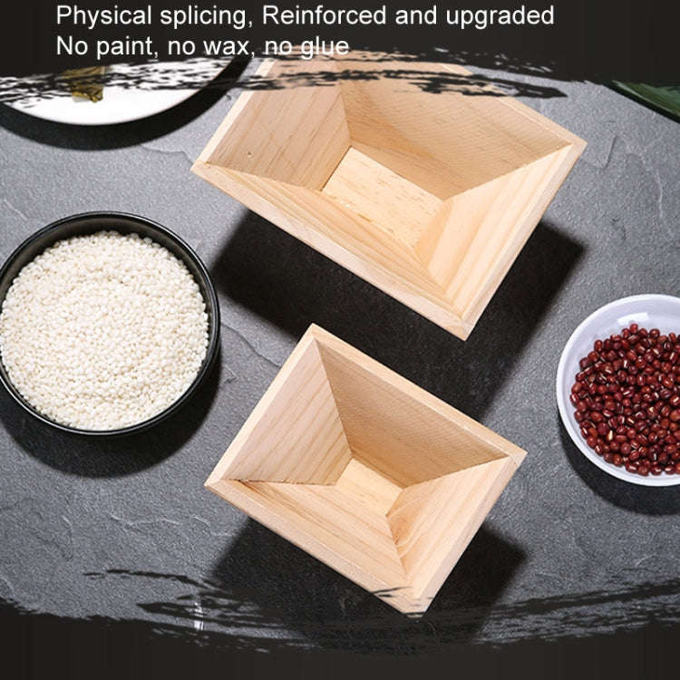 Small Four Corner Pack Rice Dumpling Mould Household Handmade Rice Dumpling Tool Wooden Rice Dump...