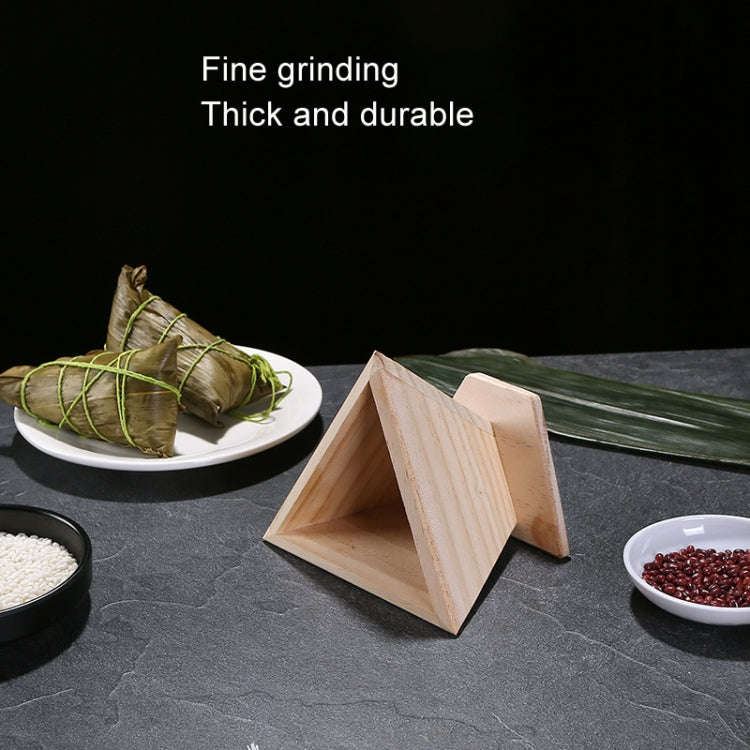 Small Four Corner Pack Rice Dumpling Mould Household Handmade Rice Dumpling Tool Wooden Rice Dump...