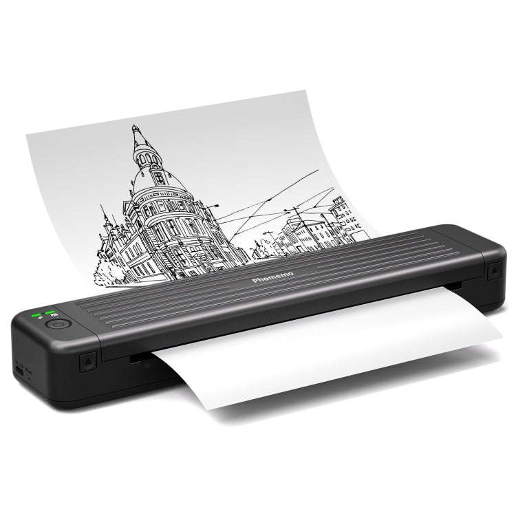 Phomemo P831 Bluetooth Portable Thermal Transfer Printer Support A4 / Letter / A5 / B5 Plain Pape...