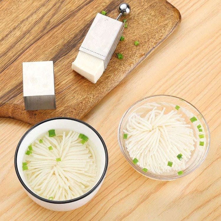 Chrysanthemum Shredded Tofu Knife Mold 304 Stainless Steel Tofu Knife Kitchen Tools(Chrysanthemum...