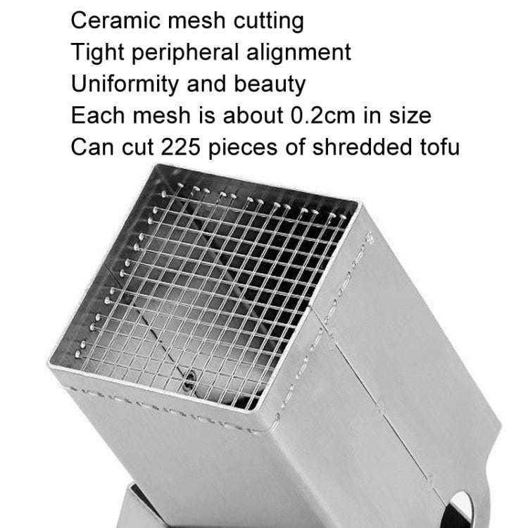 Chrysanthemum Shredded Tofu Knife Mold 304 Stainless Steel Tofu Knife Kitchen Tools(Chrysanthemum...