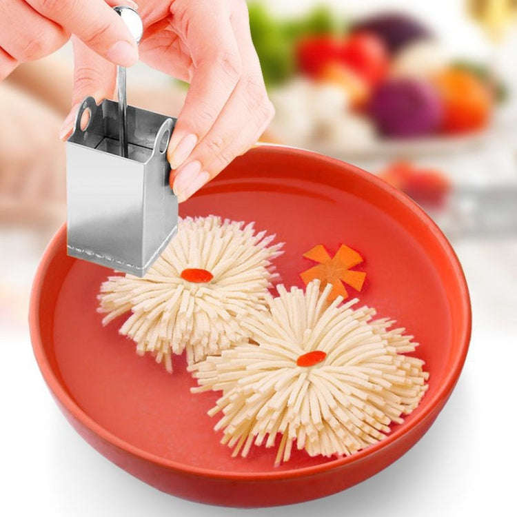 Chrysanthemum Shredded Tofu Knife Mold 304 Stainless Steel Tofu Knife Kitchen Tools(Chrysanthemum...