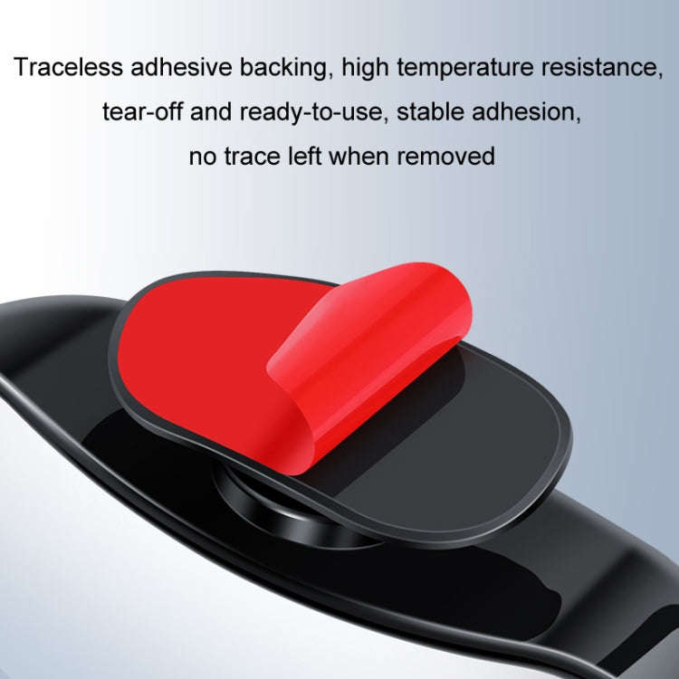 Car Rearview Mirror Assisted Reversing Blind Spot Wide-angle Mirror, Color: Red
