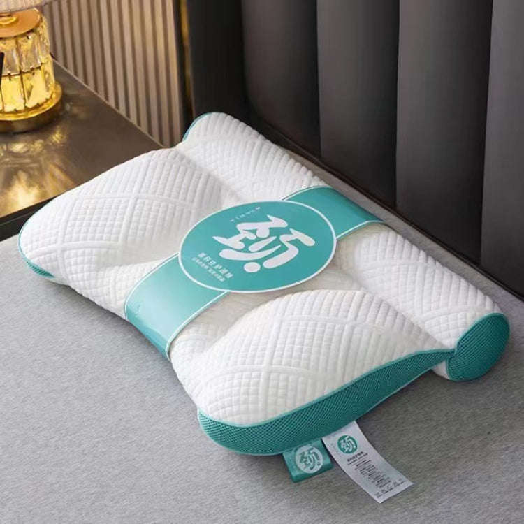 Cervical  Repair Traction Contour Pillow Help Relieve Neck and Shoulder Pain, Size: 800g High(Sky...