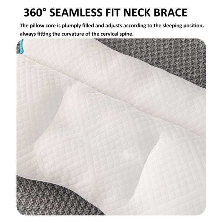 Cervical  Repair Traction Contour Pillow Help Relieve Neck and Shoulder Pain, Size: 800g High(Dee...