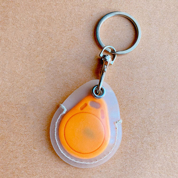 Access Control Elevator Card Holder Proximity Card Protector Keychain With Pull Ring, Style: Wate...