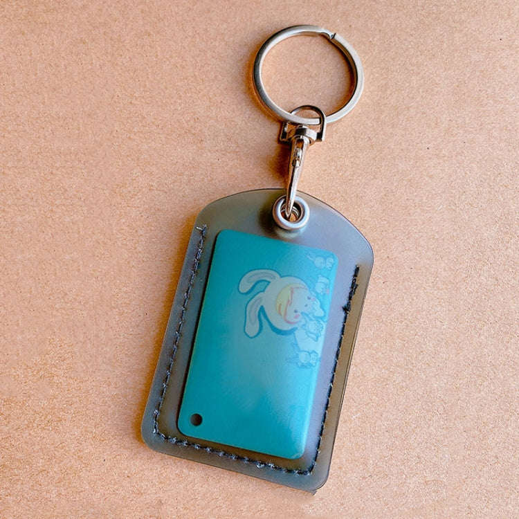 Access Control Elevator Card Holder Proximity Card Protector Keychain With Pull Ring, Style: Smal...