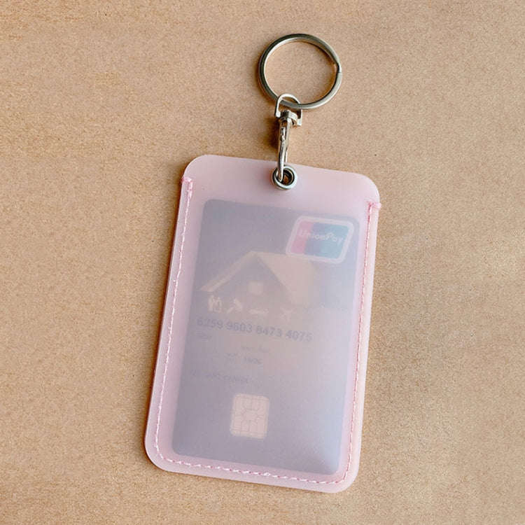 Access Control Elevator Card Holder Proximity Card Protector Keychain With Pull Ring, Style: Larg...
