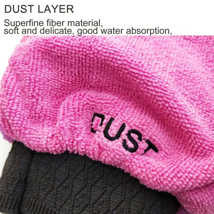 15x24cm 3 in 1 Multifunctional Car Waxing Thickened Cleaning Gloves