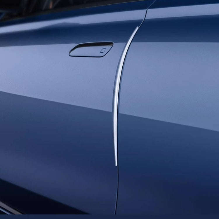HAOCAI 40cm Car Door Anti-collision Strip Door Edge Bumper Protector, Color: 2pcs Transparent