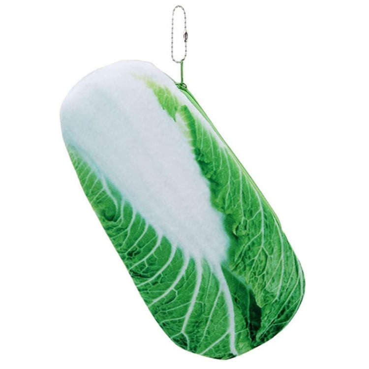 3D Simulation Ingredients Vegetable Plush Pencil Pouch Large Pen Case Student Stationery, Style: ...