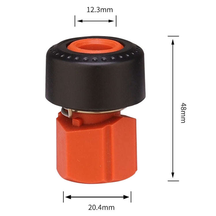 For YILI 3 / 4 Series Car Washer Accessories Inlet Outlet Quick Plug Faucet Universal Adaptor Exh...