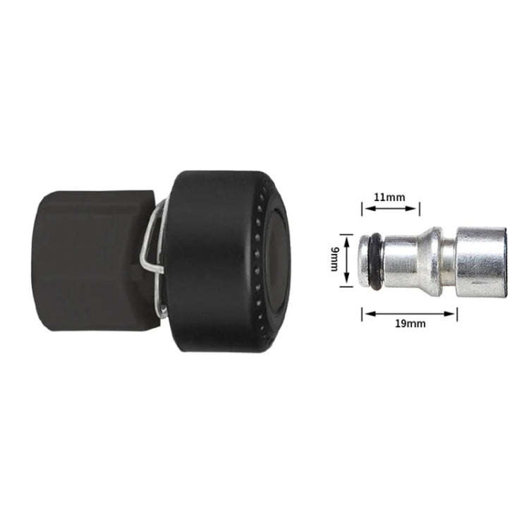 For YILI 5 Series Car Washer Accessories Inlet Outlet Quick Plug Faucet Universal Adaptor Exhaust...